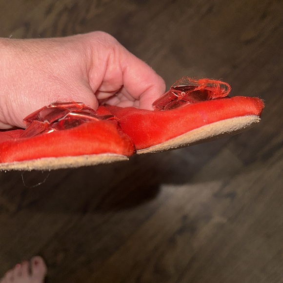 Kate Spade x GapKids red bow flats 4 like a holiday gift! Christmas - Picture 7 of 10